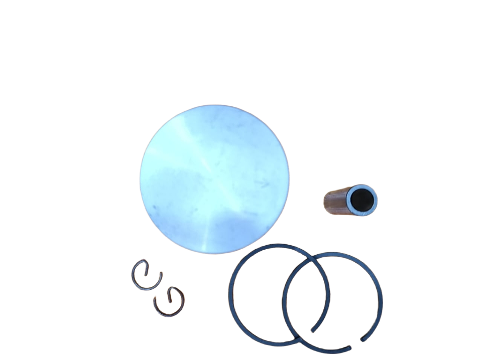 Set de pistón de motosierra compatible con Husqvarna 395