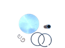 Set de pistón de motosierra compatible con Husqvarna 395