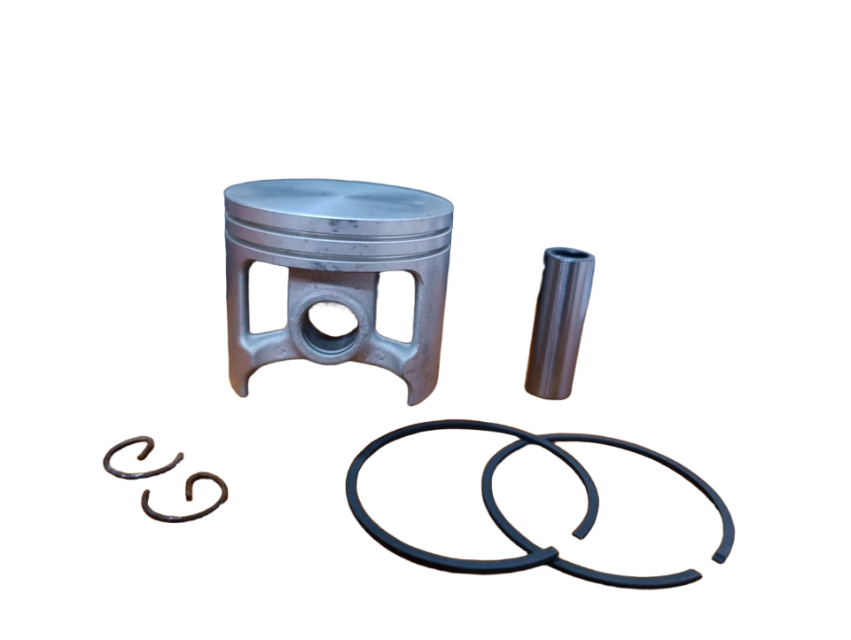 Set de pistón de motosierra compatible con Husqvarna 395