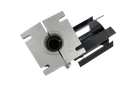 Cabezal lampeador de 10 cm adaptable para motoguadaña cabezal de 28 mm x 9T