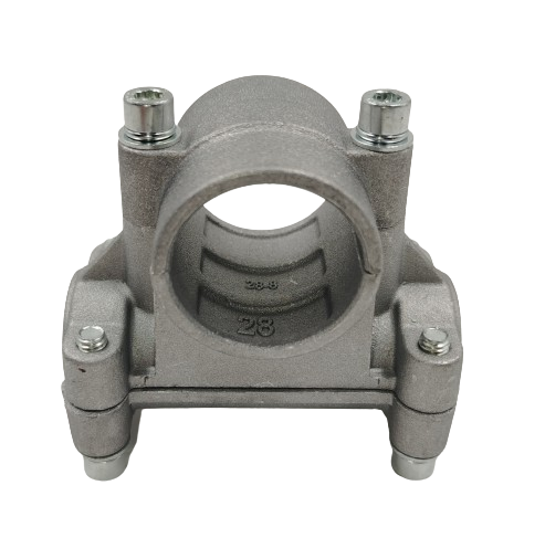 Abrazadera de soporte para tubo de motoguadaña recta compatible con Dragon, Craftop (28mm)