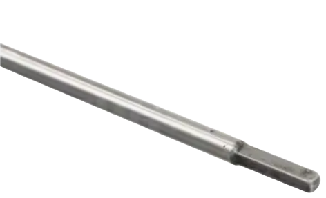 Tubo con eje recto de 4T 6.2mm de 28mm de diámetro, 2mm de espesor y 1580mm compatible con Stihl FS280