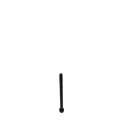 Tornillo para tubo de escape compatible con Husqvarna 288