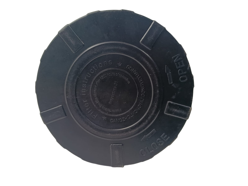 Filtro de aire de plástico para compresora de 1.25"