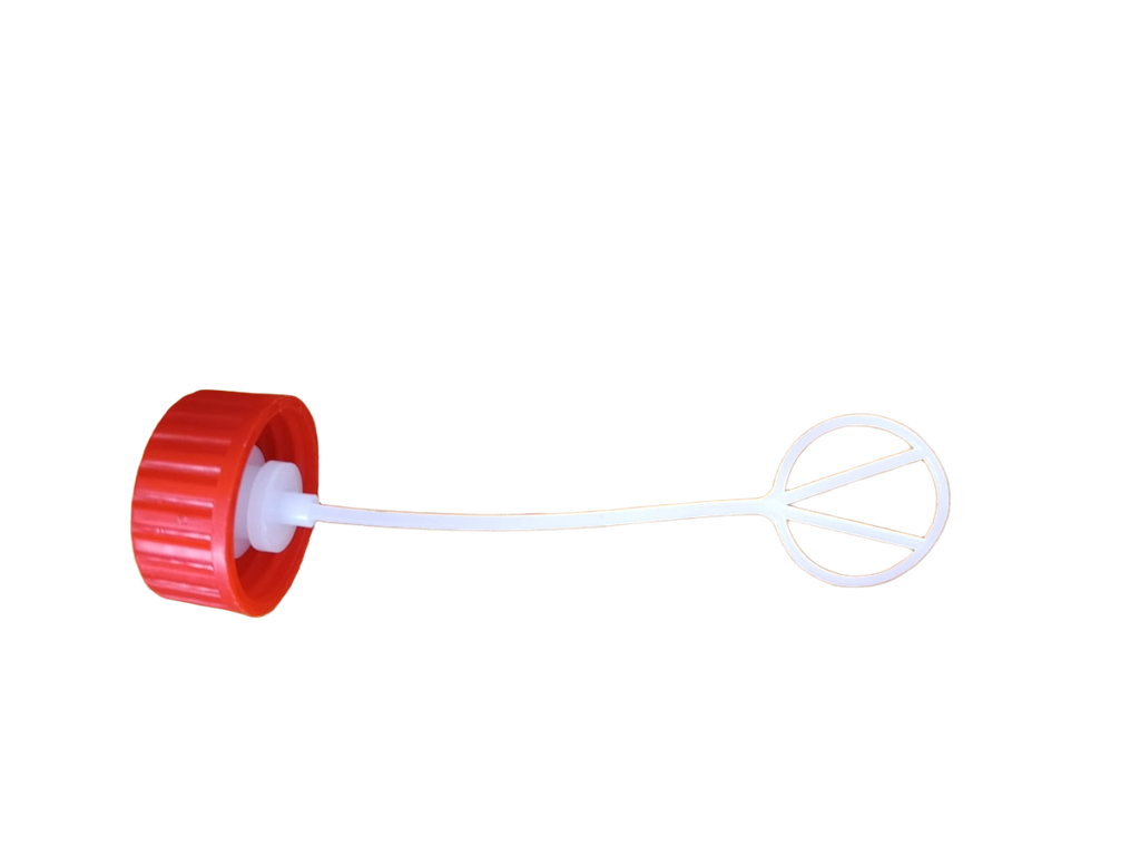 Tapa de tanque de combustible (copia fiel) de motofumigadora compatible con motor TU26