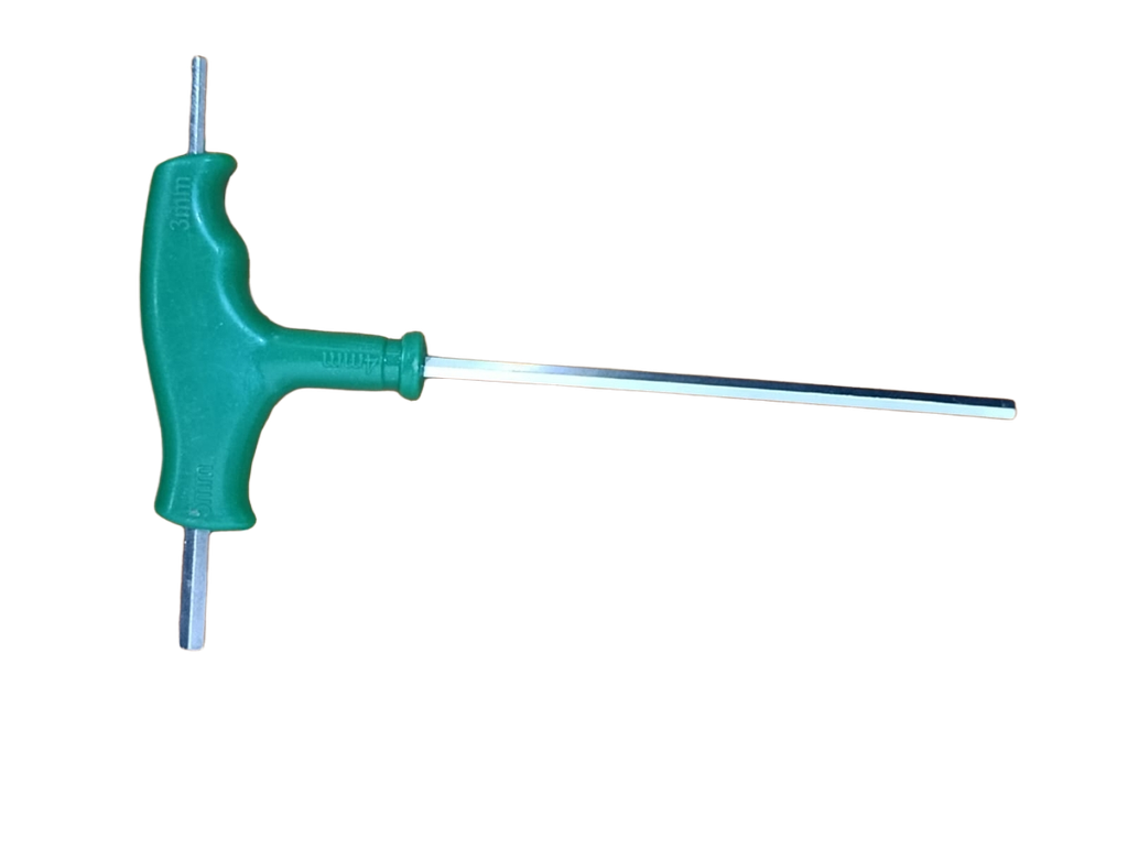 Hexagonal de 3 llaves 4mm(principal) para motoguadaña (Adicional 3mm/5mm)