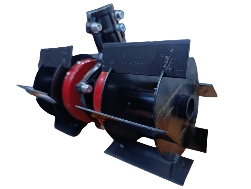 Cabezal lampeador de 10 cm adaptable para motoguadaña cabezal de 28 mm x 9T