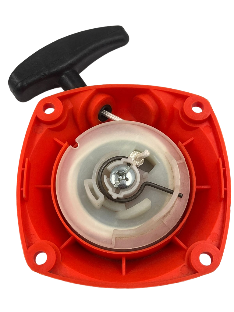 Arrancador completo de motoguadaña recta compatible con Husqvarna 143 RII modelo antiguo