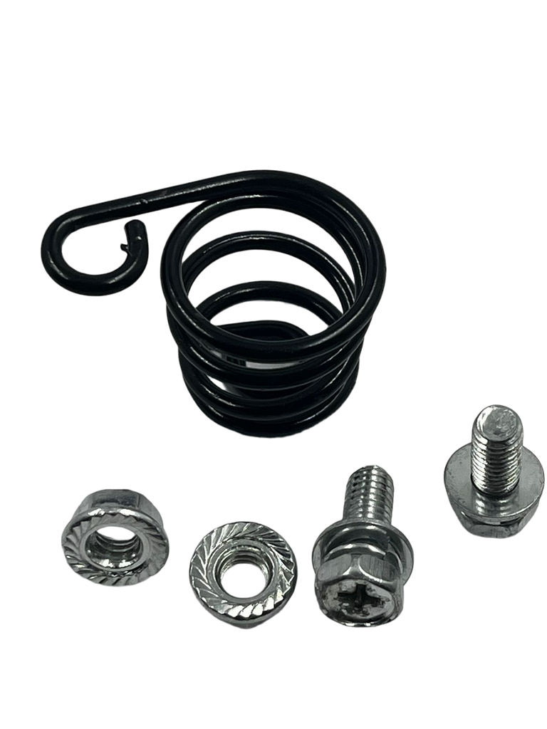 Amortiguador de base de motor de motoguadaña compatible con Maze, Dragon y Craftop.  Incluye pernos.