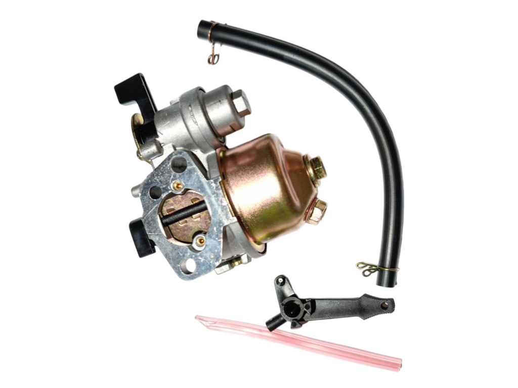Carburador para apisonadora de 6HP con copa y llave de paso