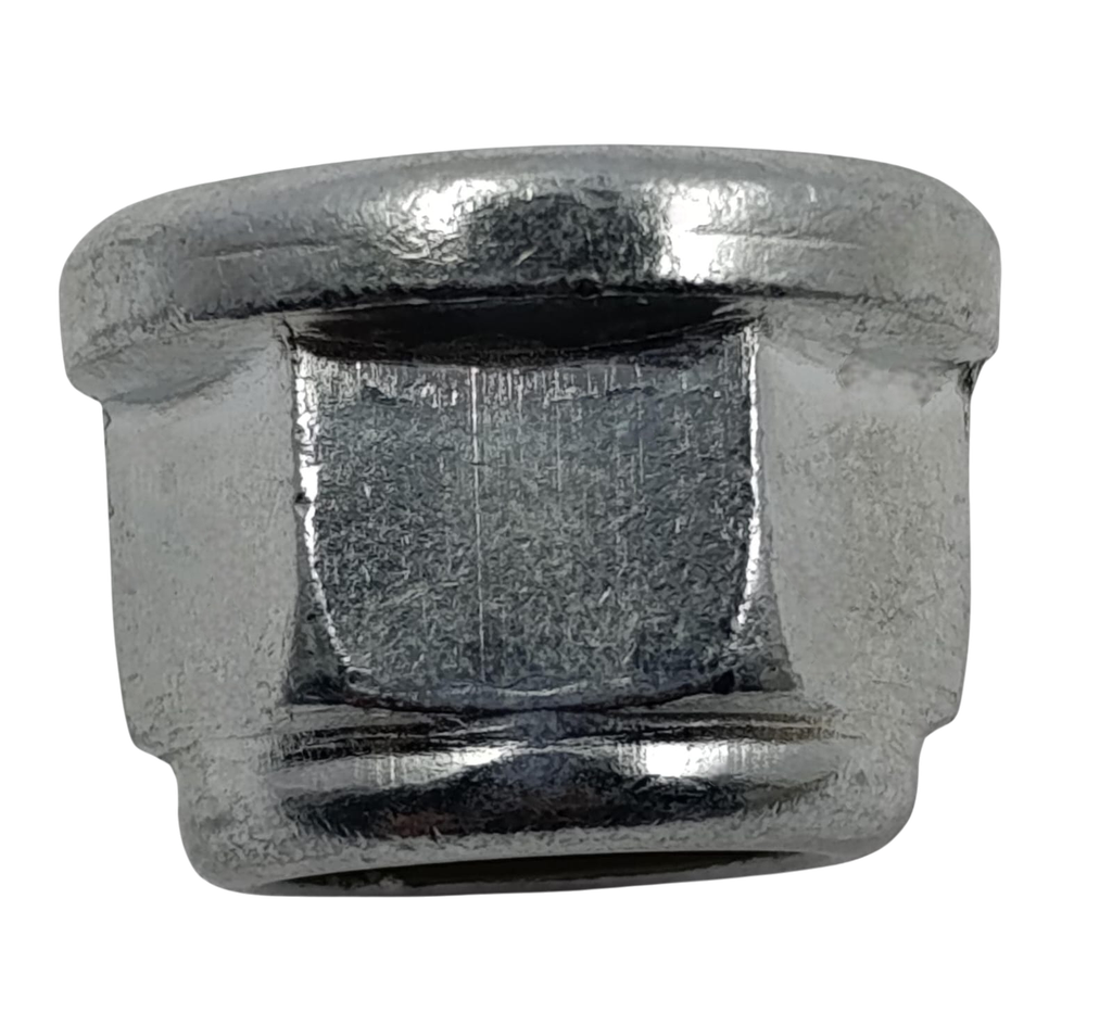 Tuerca de cabezal de motoguadaña mochilera compatible con Stihl FR450 (M10x1.0LH/16mm)