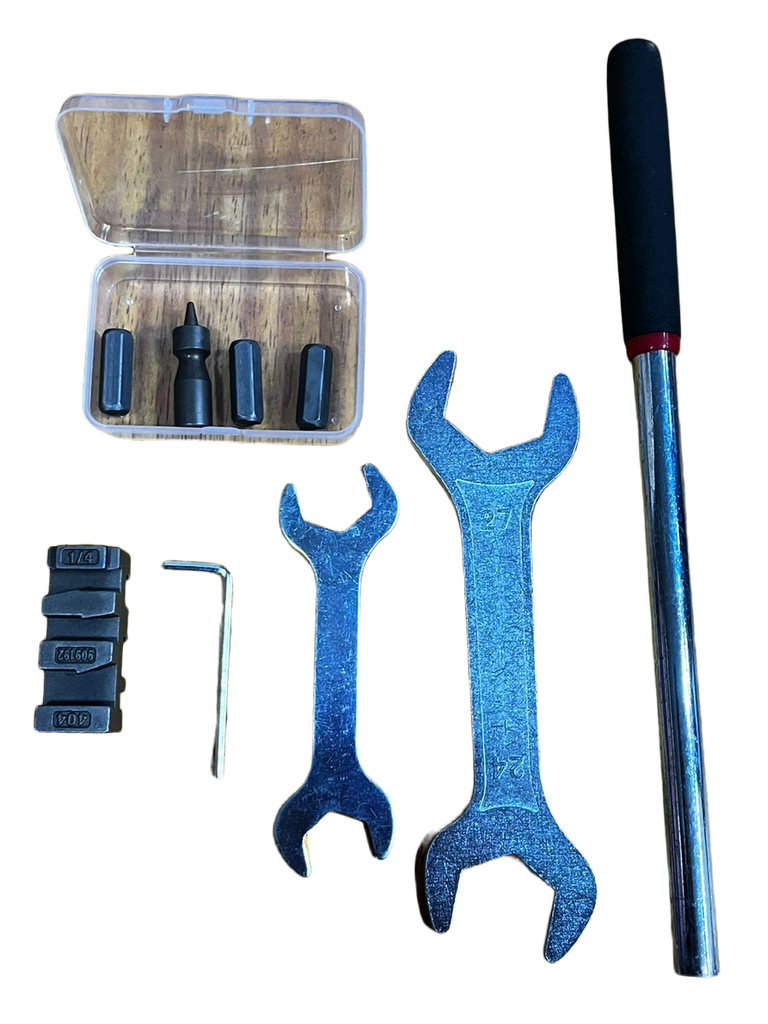 Maquina manual para cortar cadenas de motosierra