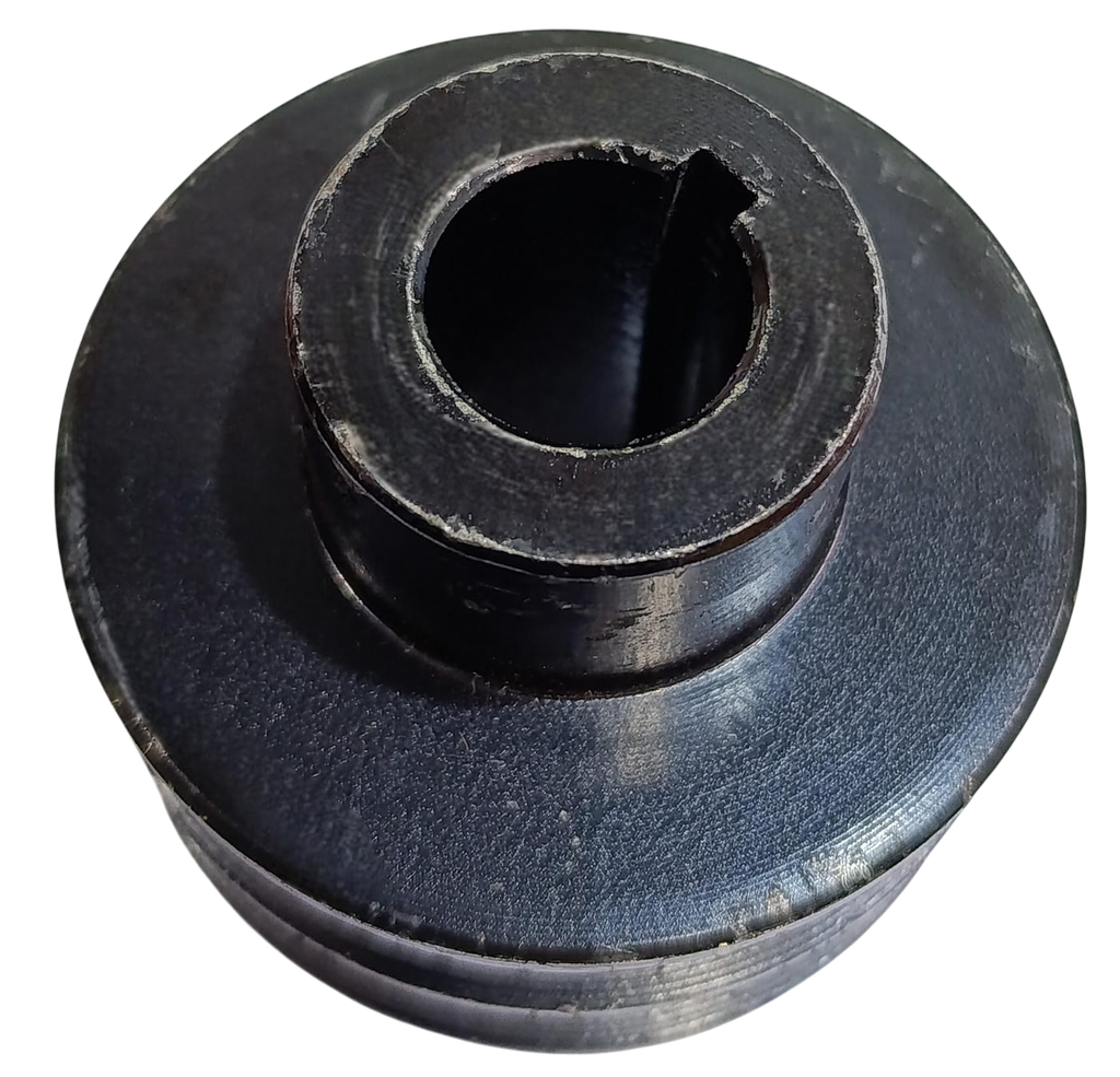 Polea de aluminio 3 x 2A , eje 19mm compatible con motores GX160/270/390