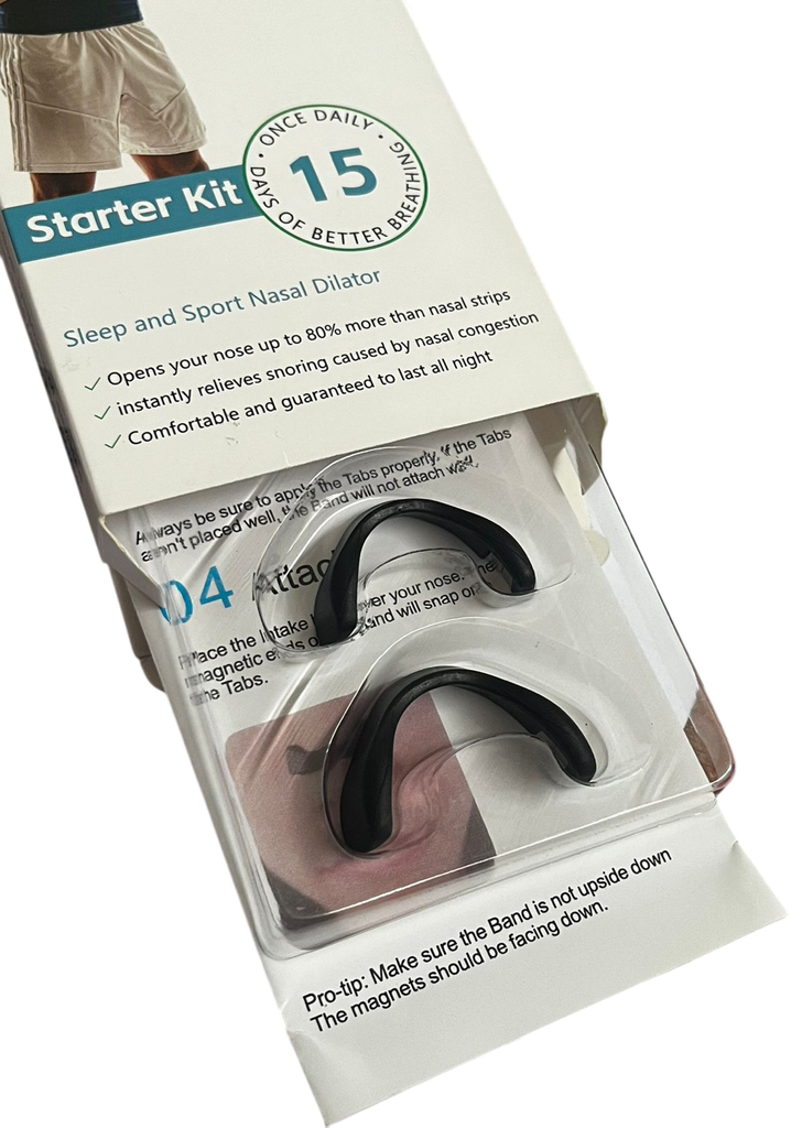 Dilatador nasal para descansar o deporte