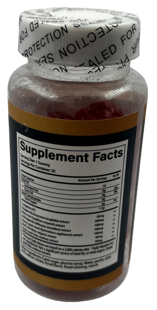 Gomas multivitamínico para hombre dan energía y fuerza