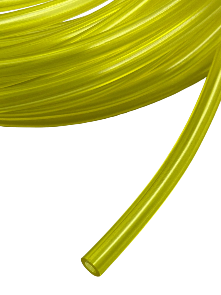 Rollo de 10 m de Manguera de combustible amarilla para motoguadaña