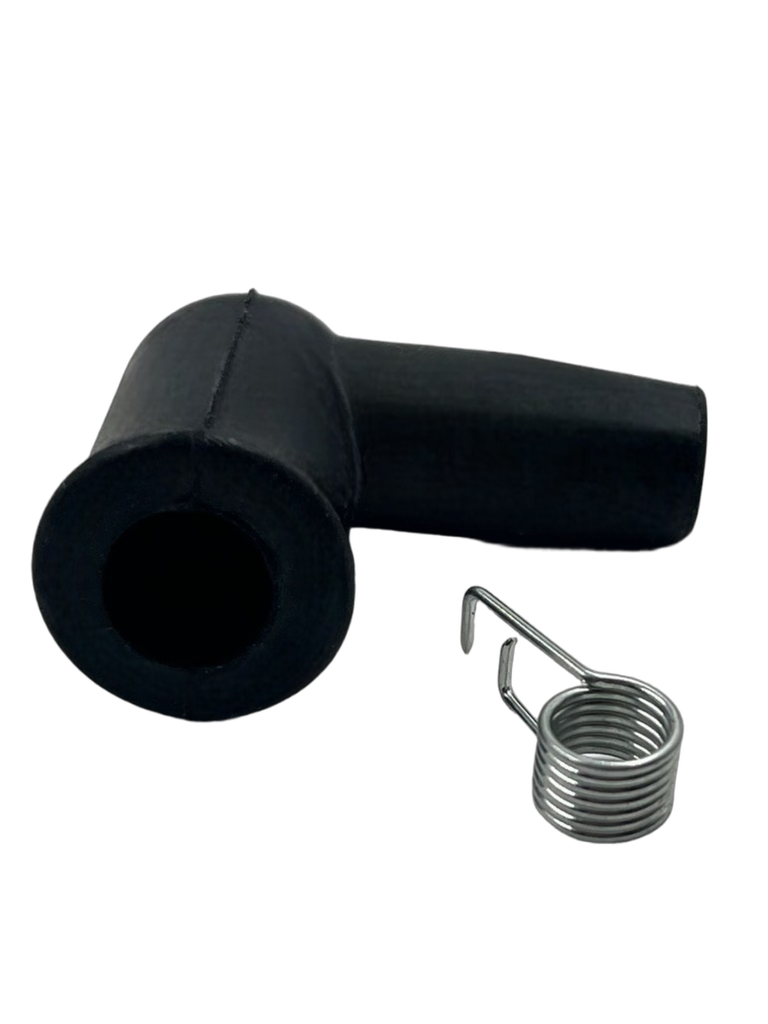 Tapa de ignicion (chupón) con resorte de motoguadaña recta compatible con Husqvarna 143 RII