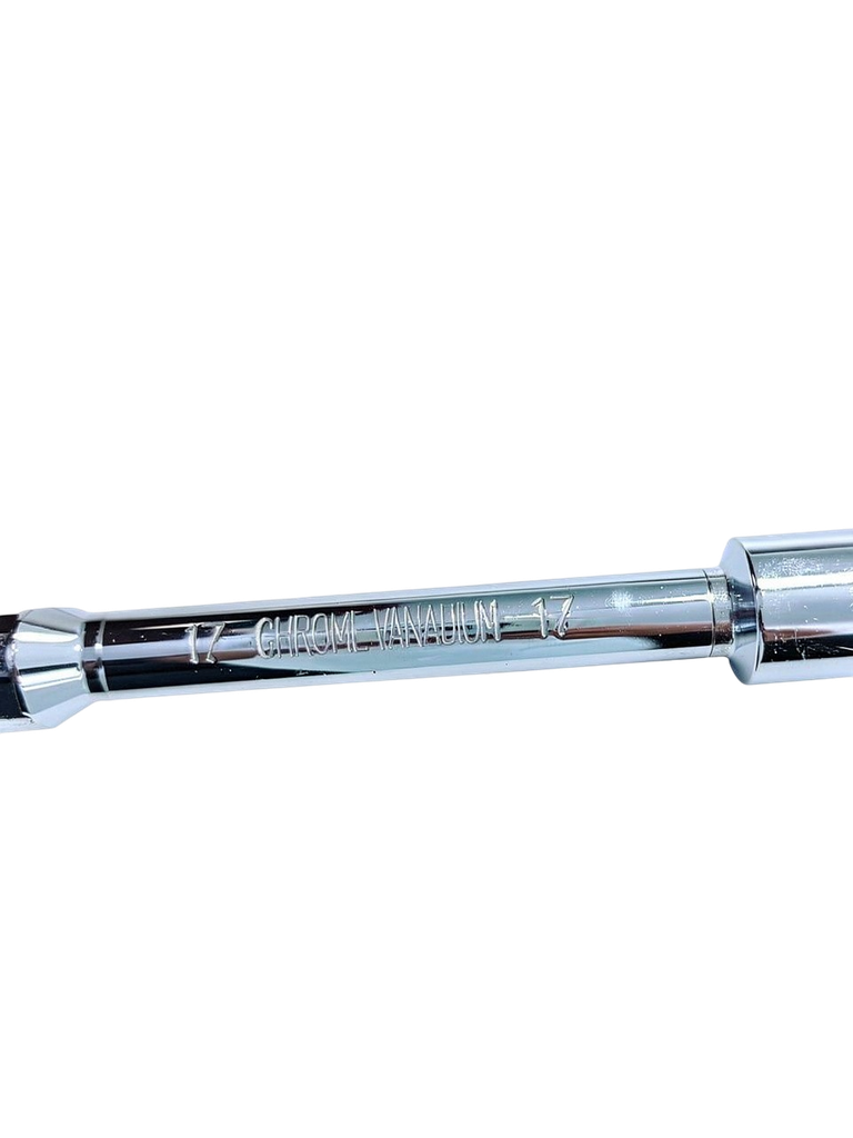Llave saca bujia 17-19 cromo-vanadio acero al carbono 45