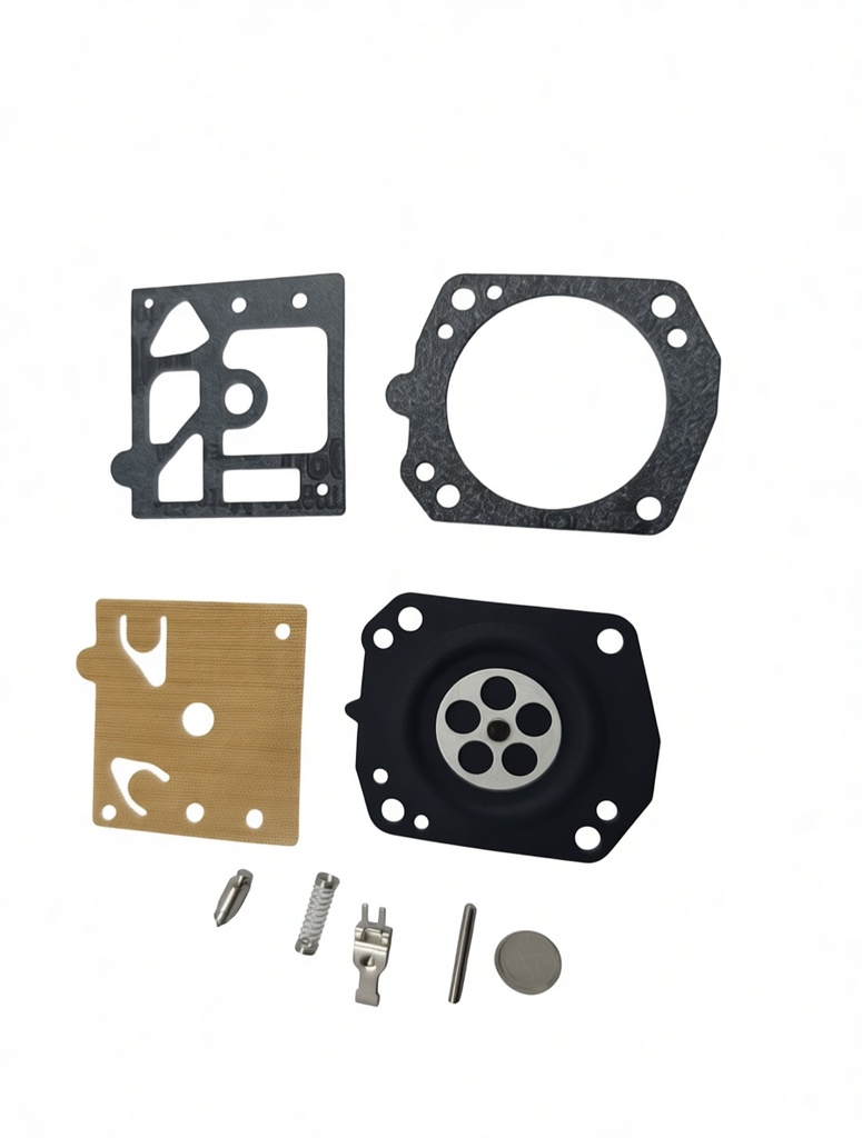 Kit de diafragma de carburador de motosierra compatible con Husqvarna 372 Walbro