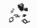Set de admisión y control de brida compatible con husqvarna 445
