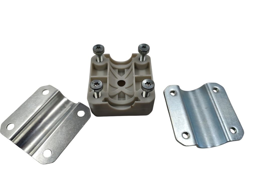 Abrazadera de soporte para tubo de motoguadaña recta compatible con STIHL 120/250