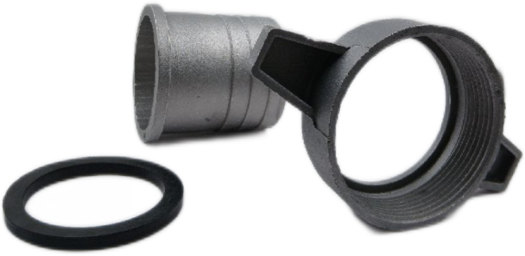 Set de conector de manguera de motobomba de 2”