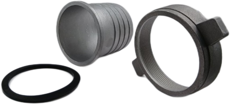 Set de conector de manguera de motobomba de 3”