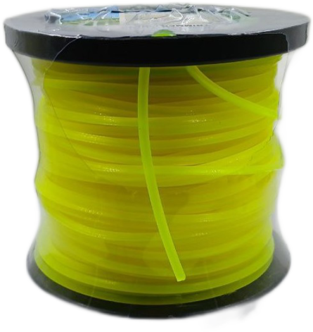 Rollo 61m de linea de Nylon de corte de seccion Triangular 