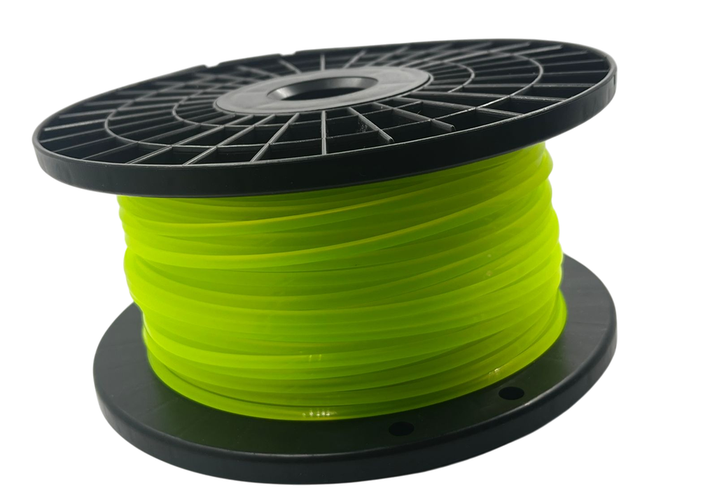 Rollo 61m de linea de Nylon de corte de seccion Triangular 