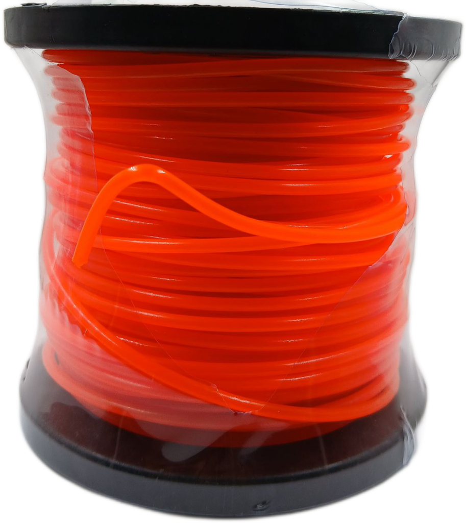 Rollo 46m de linea de Nylon de corte de seccion circular 