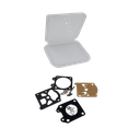 Kit de diafragma PREMIUM de carburador de motosierra compatible con Husqvarna 372 Zama, 365