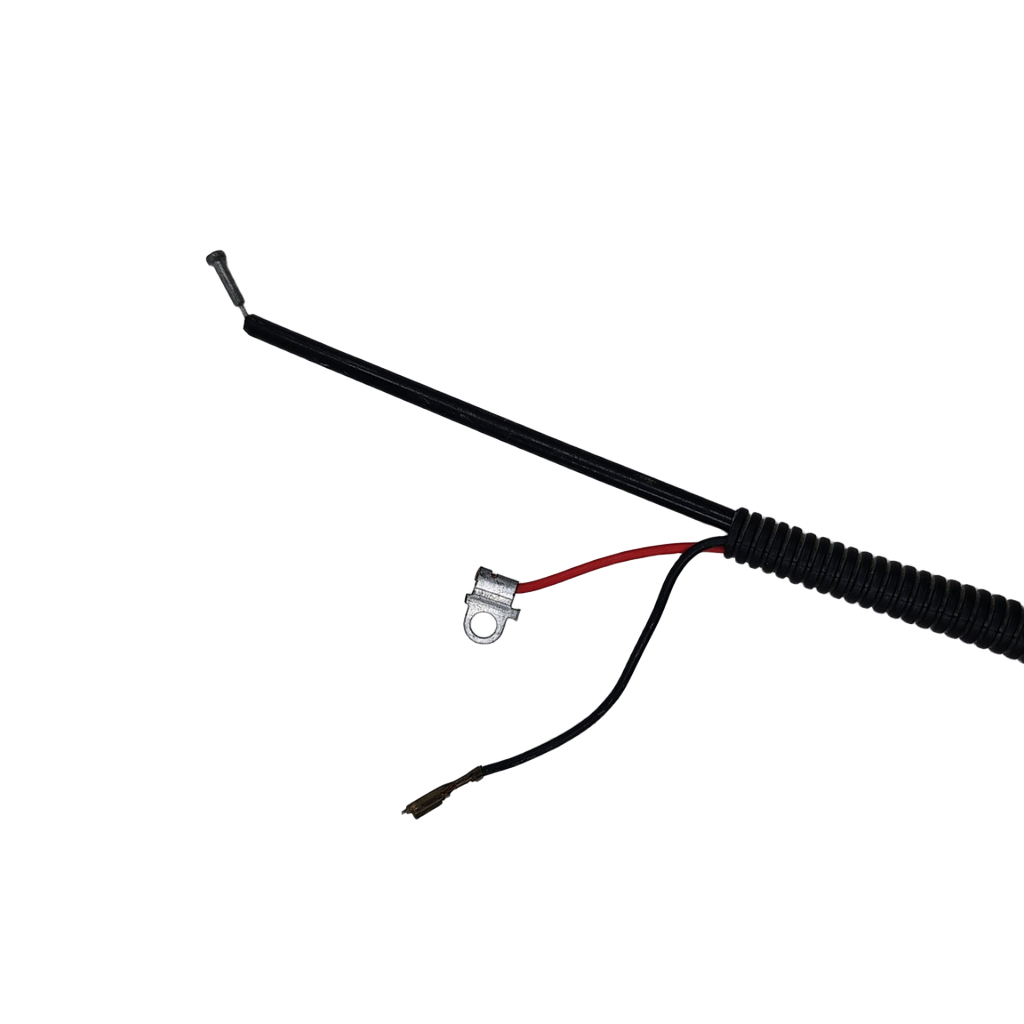Cable de aceleración con terminales de atomizadora compatible con Stihl SR430