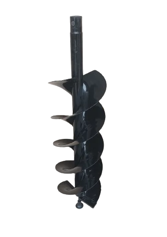 Barreno / Broca de ahoyadora de doble hoja con 25 cm de diámetro