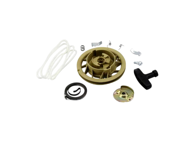 Kit de polea y fleje de arrancador de motor estacionario gasolinero compatible con Honda GX160