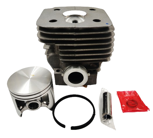 Kit de cilindro de motosierra compatible con Husqvarna 395 de 56 mm