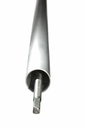 Tubo con eje recto de 4T 6.2mm de 28mm de diametro, 2mm de espesor y 1580mm compatible con Stihl FS280