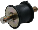 Amortiguador de base de motor de motoguadaña de jebe de 18 mm compatible con Maze, Dragon y Craftop