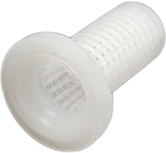 Filtro blanco de boquilla de lanza de fumigadora mochilera compatible con Jacto