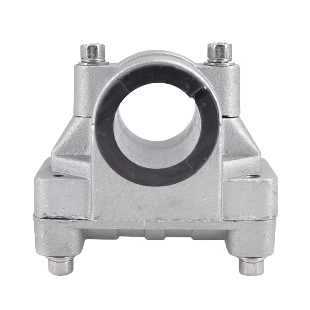 Abrazadera de soporte dual para tubo de motoguadaña recta compatible con Dragon, Craftop (26mm/28mm)