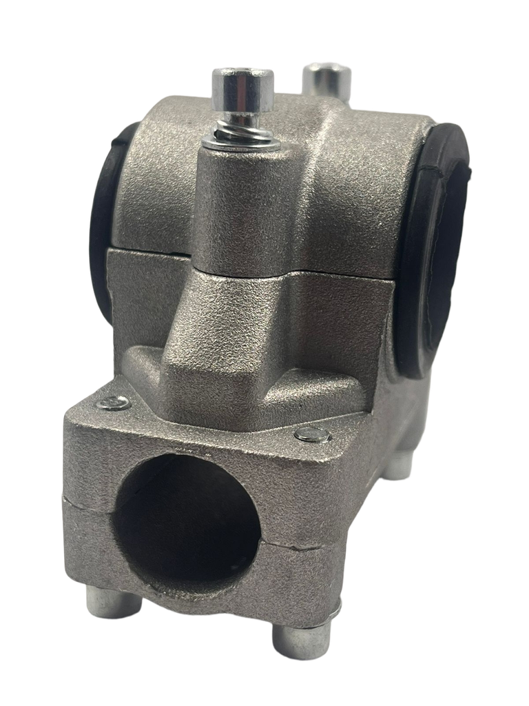 Abrazadera de soporte dual para tubo de motoguadaña recta compatible con Dragon, Craftop (26mm/28mm)