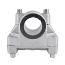 Abrazadera de soporte dual para tubo de motoguadaña recta compatible con Dragon, Craftop (26mm/28mm)