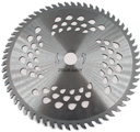 Cuchilla circular de 255mm x 25.4mm x 60T y 2mm de espesor para motoguadaña compatible con 52CC and 43CC