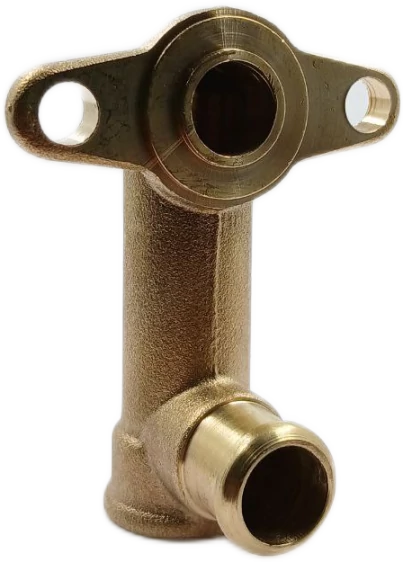Pieza de bronce derecha de succion de bomba de motofumigadora compatible con TU26