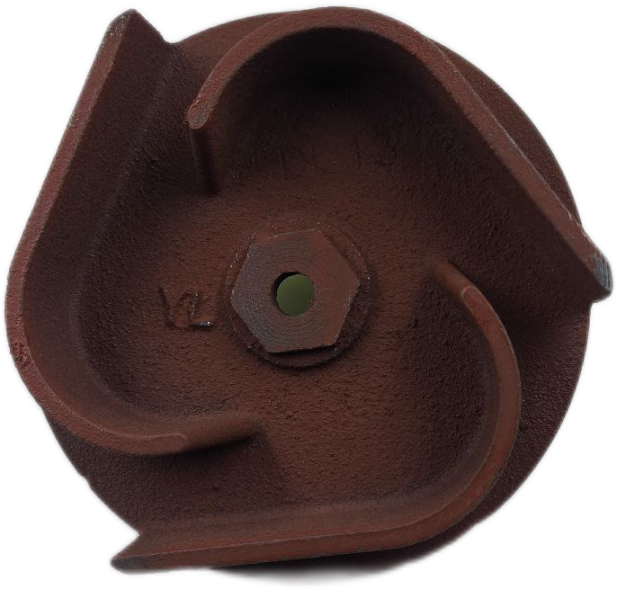 Turbina de motobomba de 2” pulgadas 19MM EJE