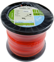 Rollo 46m de línea de Nylon de corte de sección circular 3.3mm