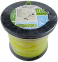Rollo 61m de línea de Nylon de corte de sección Triangular