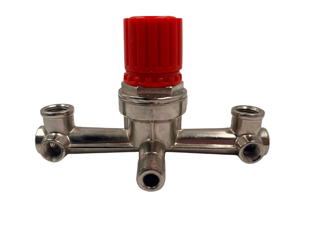 Cruceta con llaves para compresora con acople de tuerca ¼