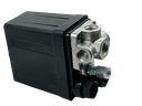 Regulador automatico de presion de compresora de tres salidas 220V con boton