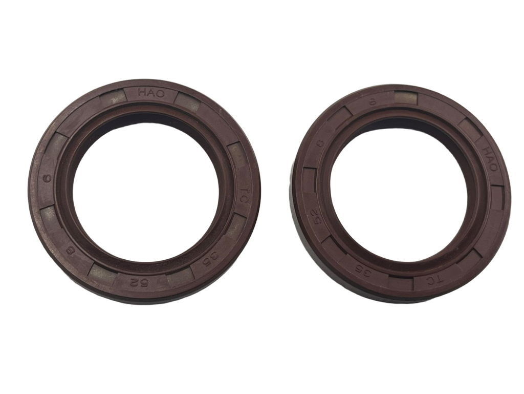 Set de retenes de ciguenal de motor estacionario gasolinero compatible con Honda GX390