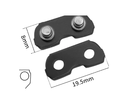 Candado de cadena .404" para motosierra compatible con Husqvarna 288 390 395